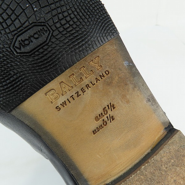 実際に弊社で買取させて頂いたBALLY/バリー サイドゴア ブーツ /5.5の画像 6枚目