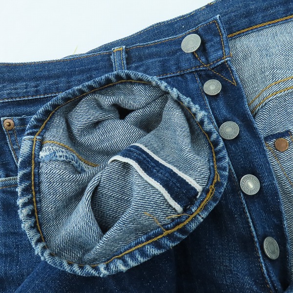 実際に弊社で買取させて頂いたLEVI'S/リーバイス 50S-XX/99年製/日本製/ビッグE デニムパンツ/ジーンズ/W31×L36の画像 2枚目