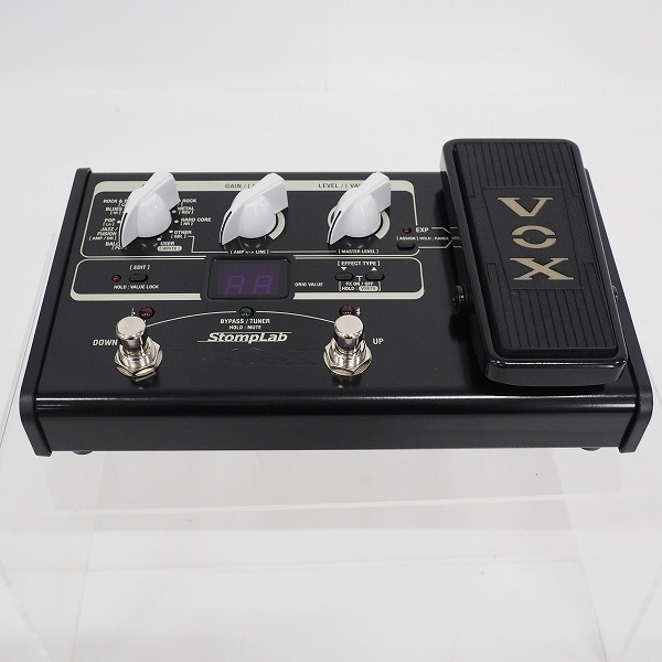実際に弊社で買取させて頂いた【美品】VOX/ヴォックス SL2G StompLab IIG ギター用 コンパクト マルチエフェクター/動作確認済の画像 4枚目