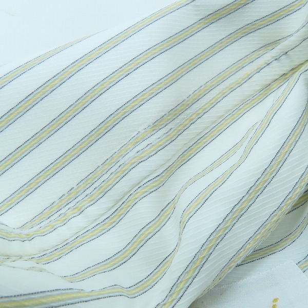 実際に弊社で買取させて頂いたBrioni/ブリオーニ コットン ストライプ 長袖シャツ/43の画像 7枚目