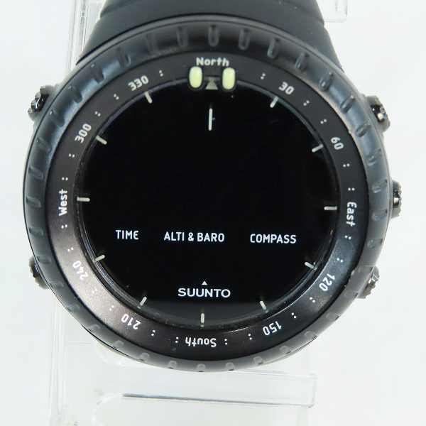 実際に弊社で買取させて頂いたSUUNTO/スント CORE/コア オールブラック 腕時計 SS014279010【動作未確認】