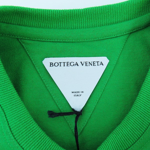 実際に弊社で買取させて頂いた【未使用】BOTTEGA VENETA/ボッテガヴェネタ 22AW Vステッチデザインクルーネック長袖Tシャツ 706597/Sの画像 2枚目