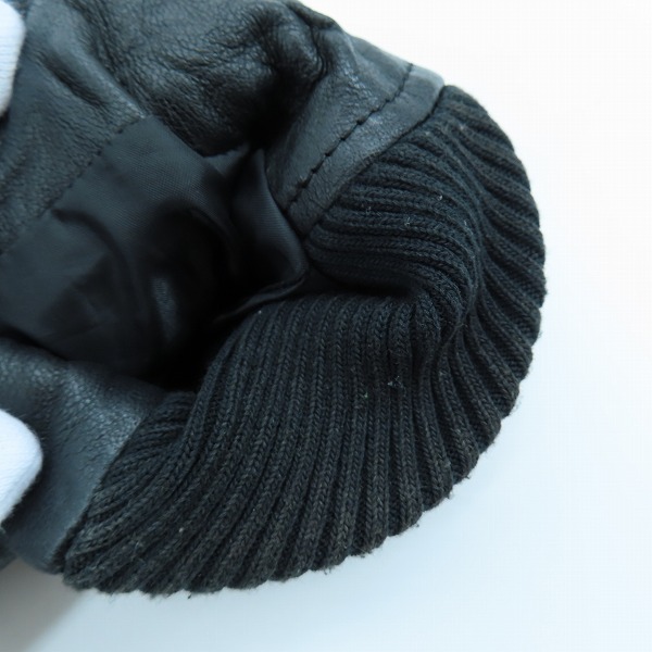 実際に弊社で買取させて頂いたglamb/グラム ラムレザー ダブルライダース ジャケット/4の画像 7枚目