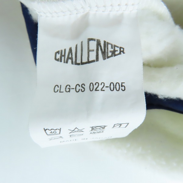実際に弊社で買取させて頂いたCHALLENGER/チャレンジャー COLLEGE LOGO C/N FLEECE /フリースクルーネック CLG-CS 022-005/Sの画像 4枚目