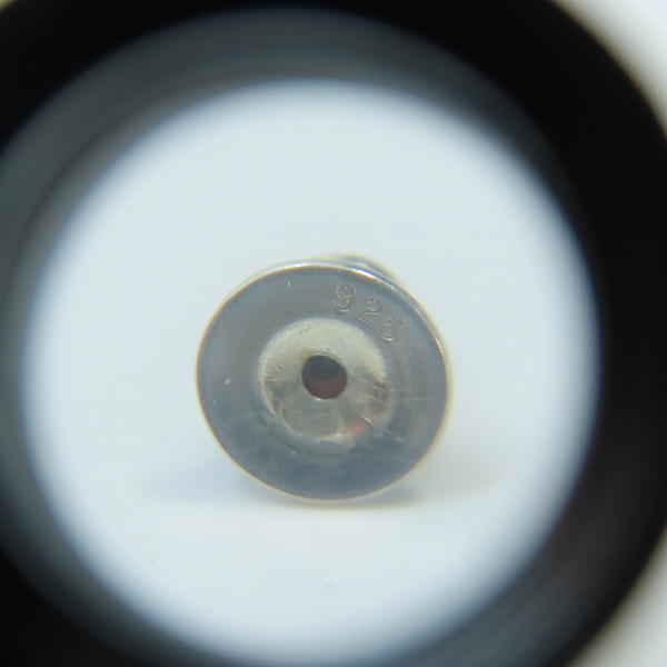 実際に弊社で買取させて頂いたCHROME HEARTS/クロムハーツ SCROLL HOOP SML/スクロール フープ スモールピアスの画像 6枚目