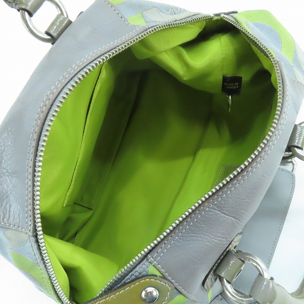 実際に弊社で買取させて頂いたCOACH/コーチ マディソンオプアート マルチサブリナ 2WAY バッグ ハンドバッグ E0971-13861の画像 3枚目