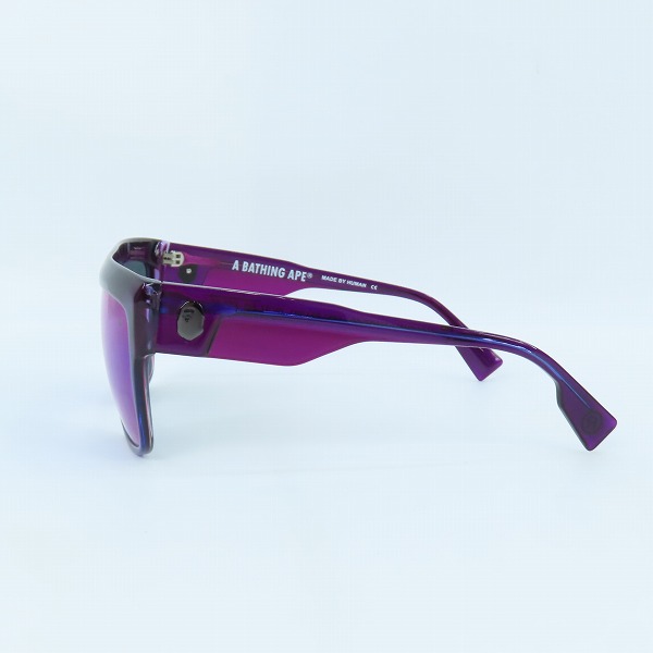 実際に弊社で買取させて頂いたA BATHING APE/アベイシングエイプ サングラス/アイウェア BS13001の画像 1枚目