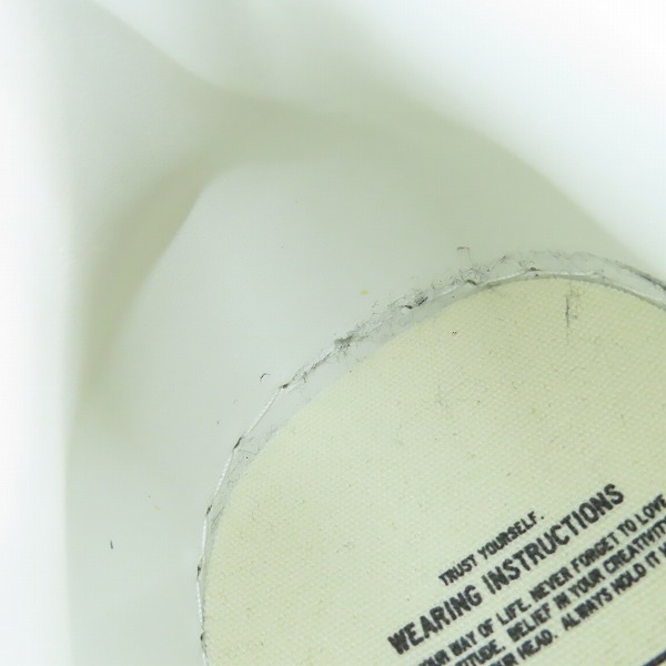 実際に弊社で買取させて頂いたMaison MIHARA YASUHIRO/メゾンミハラヤスヒロ BLAKEY/ブレイキー スニーカー A08FW735/42の画像 6枚目