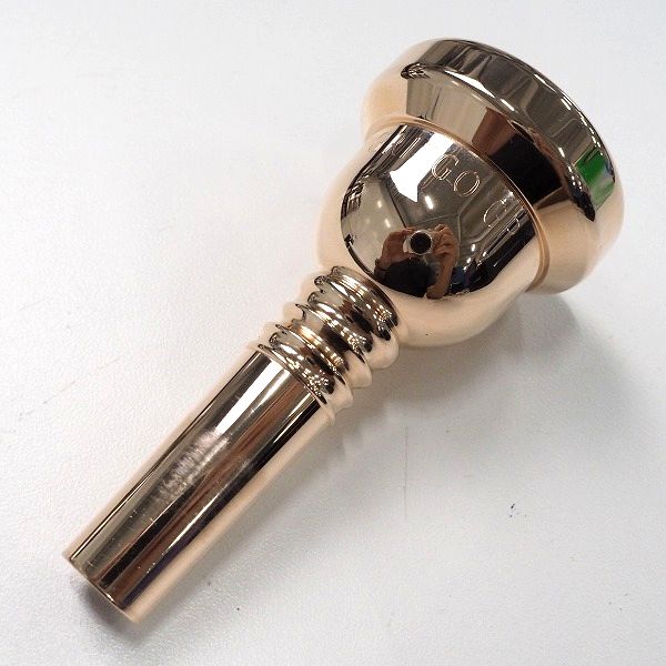 実際に弊社で買取させて頂いたGRIEGO/グレイゴ GP/Gerry Pagano 監修モデル バストロンボーン太管用マウスピース ピンクゴールド