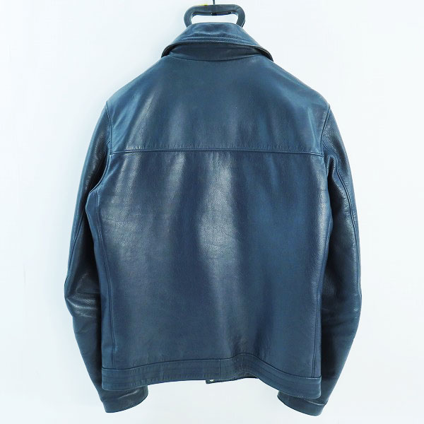 実際に弊社で買取させて頂いたUNDERCOVERISM/アンダーカバーイズム アンダーカバー レザーダブルライダース G9202/2の画像 1枚目