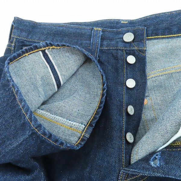 実際に弊社で買取させて頂いたLEVI'S/リーバイス VINTAGE CLOTHING 1947モデル 復刻 501XX 日本製 刻印3015 赤耳 ビッグE 47501-0224/W34L34の画像 8枚目