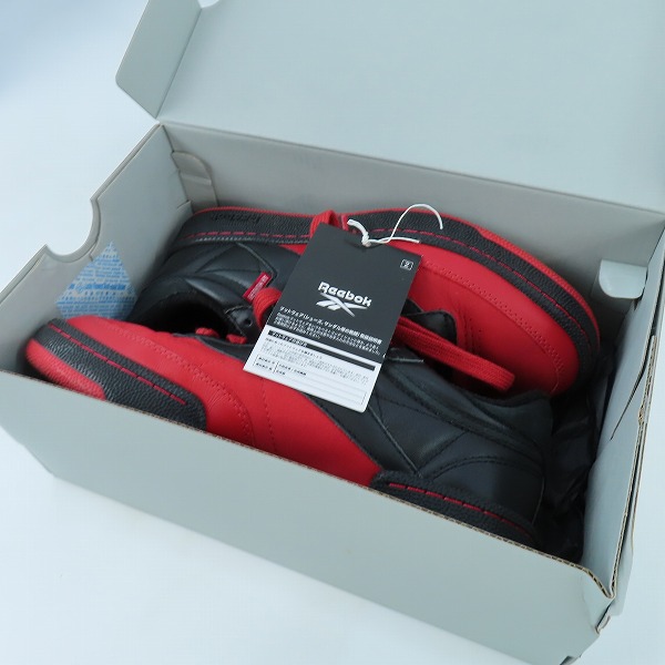 実際に弊社で買取させて頂いたRedspider Jr× Reebok CLUB C 85 /レッドスパイダージュニア リーボック クラブシー85 	RE1759BU38933/24の画像 7枚目