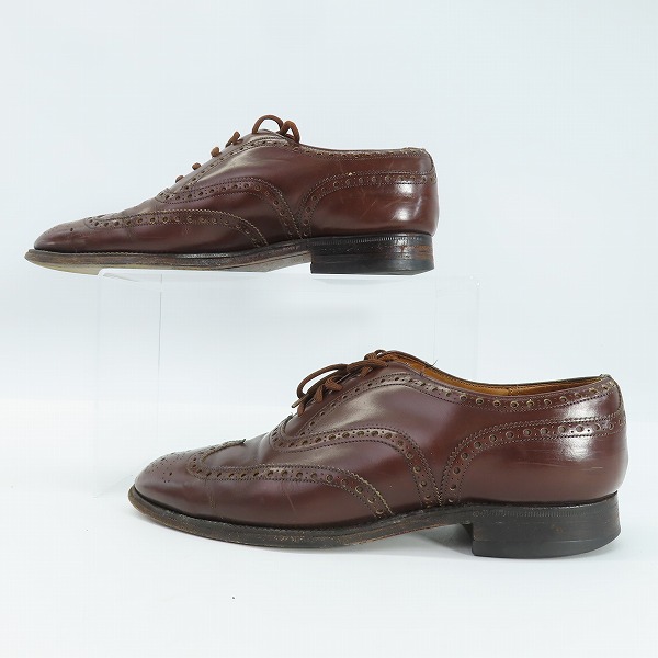 実際に弊社で買取させて頂いたChurch's/チャーチ ウィングチップ レザーシューズ 70の画像 3枚目