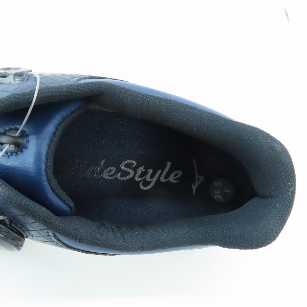 実際に弊社で買取させて頂いたMIZUNO/ミズノ WIDE STYLE 003 Boa/ワイドスタイル  ボア ゴルフシューズ 51GQ204014/26.5の画像 4枚目