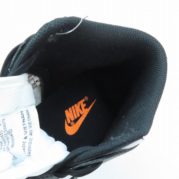 実際に弊社で買取させて頂いた【未使用】NIKE/ナイキ DUNK HIGH RETRO Championship White/ダンク ハイ レトロ DD1399-105 25.5の画像 4枚目