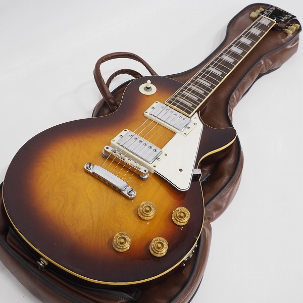 実際に弊社で買取させて頂いた★Morris/モーリス レスポールスタンダードType ボルトオンネック エレキギター 日本製 ソフトケース付