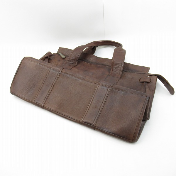 実際に弊社で買取させて頂いたGENTEN/ゲンテン レザー ハンドバッグ/トートバッグの画像 2枚目