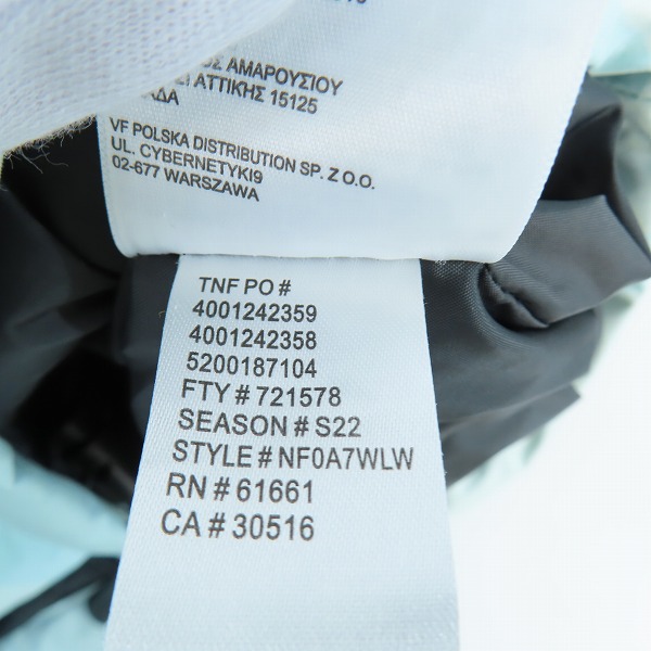 実際に弊社で買取させて頂いたTHE NORTH FACE×KAWS/ノースフェイス×カウズ 22SS Retro 1986 Mountain Jacket NF0A7WLW/Sの画像 3枚目