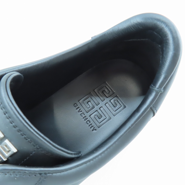 実際に弊社で買取させて頂いたGIVENCHY/ジバンシー 23AW ロゴ入り スニーカー /42の画像 4枚目