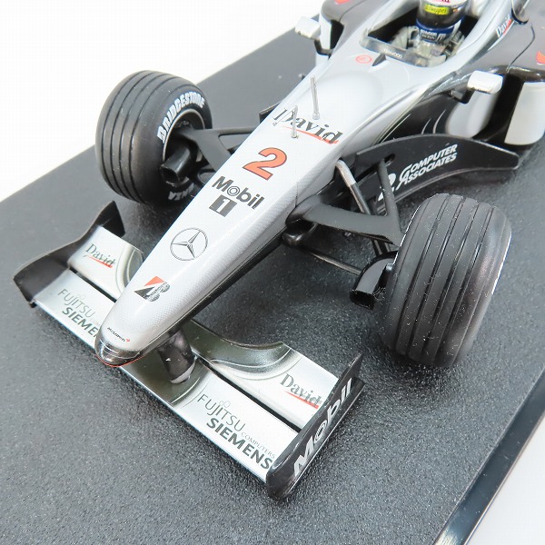 実際に弊社で買取させて頂いたHot Wheels/ホットウィール 1/18 McLaren マクラーレン F1 MP4 -15 D.クルサード 2000 #2 26740の画像 2枚目