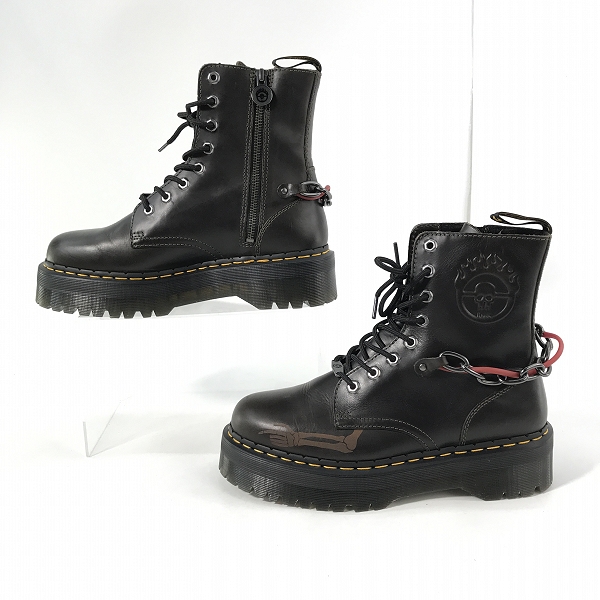 実際に弊社で買取させて頂いたDr.Martens x Warner Bros/ドクターマーチン×ワーナーブラザーズ 100th Anniversary JADON MM/ジェイドン ブーツ UK9の画像 3枚目