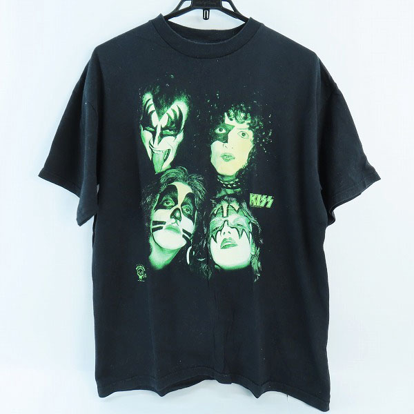 実際に弊社で買取させて頂いたCRONIES社 96年 ヴィンテージ KISS/キッズ バンド プリントTシャツ XL