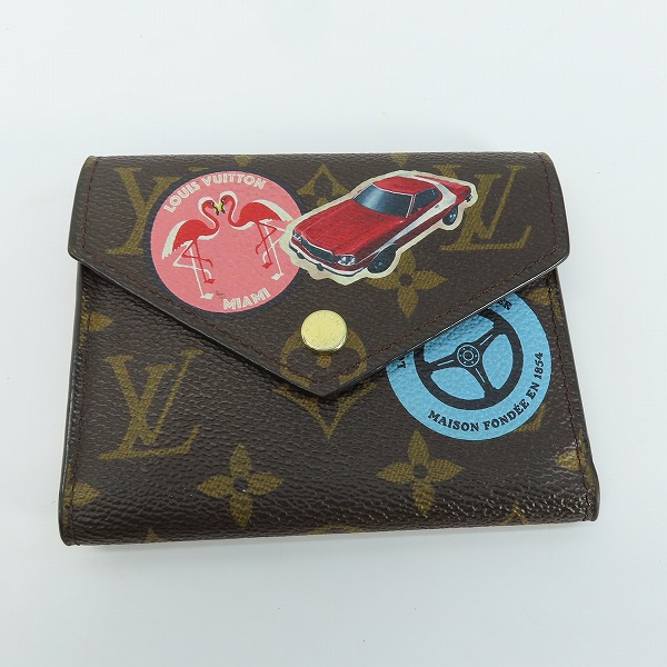 実際に弊社で買取させて頂いたLOUIS VUITTON/ルイ・ヴィトン ポルトフォイユ ヴィクトリーヌ ワールドツアーコレクション モノグラム ウォレット/財布 M62151