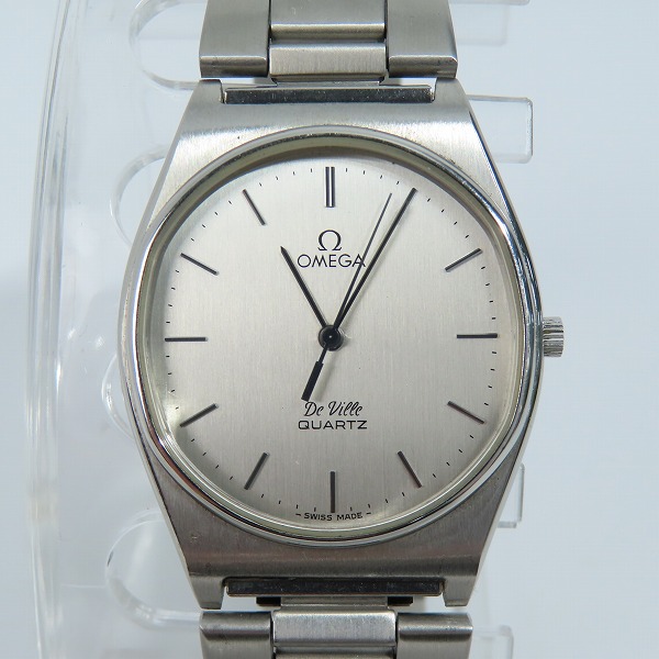 実際に弊社で買取させて頂いたOMEGA/オメガ DE VILLE/デビル クオーツ 腕時計/ウォッチ【動作未確認】