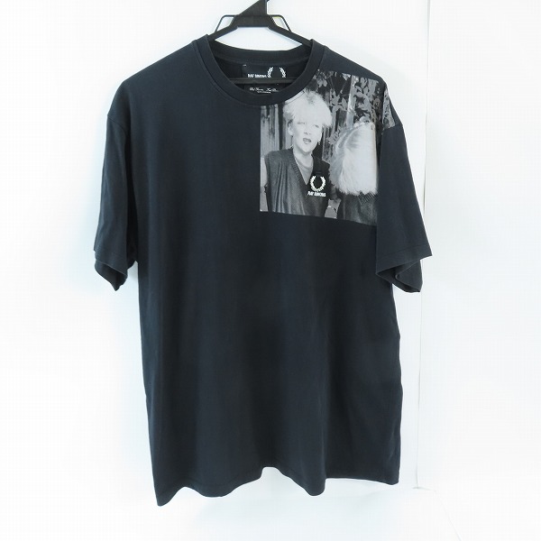 実際に弊社で買取させて頂いたFred Perry×Raf Simons/フレッドペリー×ラフシモンズ フォトプリント Tシャツ /M