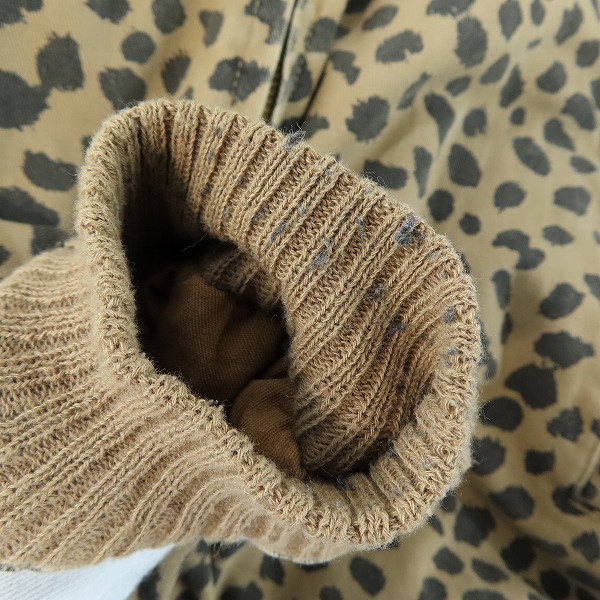 実際に弊社で買取させて頂いたHYSTERIC GLAMOUR/ヒステリックグラマー 22SS CHEETAH柄 カップショルダー ジャケッ02221AB05/Mの画像 7枚目