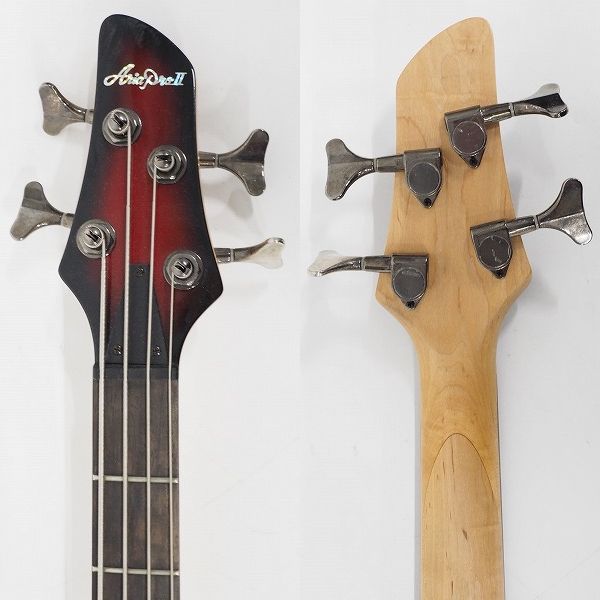 実際に弊社で買取させて頂いた★Aria Pro II/アリアプロ2 IGB コンパクトボディ4弦エレキベース ギグケース付の画像 2枚目