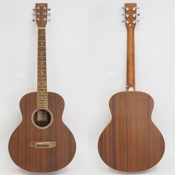 実際に弊社で買取させて頂いた★S.Yairi/S.ヤイリ Compact-Acousticシリーズ YM-03/MH マホガニー ミニアコースティックギター ギグケース付の画像 1枚目