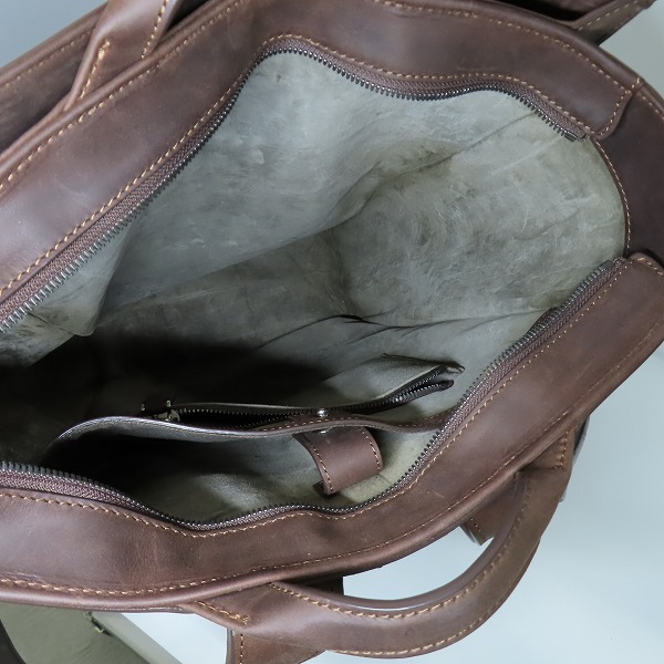 実際に弊社で買取させて頂いた土屋鞄製造所/ツチヤカバン オリジンオイルヌメ バックパック/リュックサックの画像 3枚目