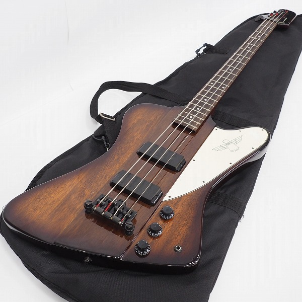 実際に弊社で買取させて頂いた★Epiphone/エピフォン Thunderbird IV/サンダーバード 4弦エレキベース ソフトケース付