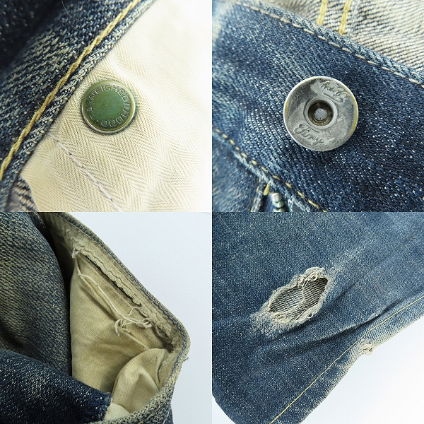 実際に弊社で買取させて頂いたNEIGHBORHOOD/ネイバーフッド DEEP BASIC STRAIGHT デニムパンツ Lの画像 8枚目