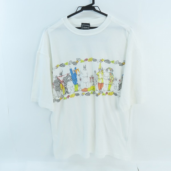 実際に弊社で買取させて頂いたVERSACE JEANS COUTURE/ヴェルサーチ ジーンズ クチュール　Tシャツ/L