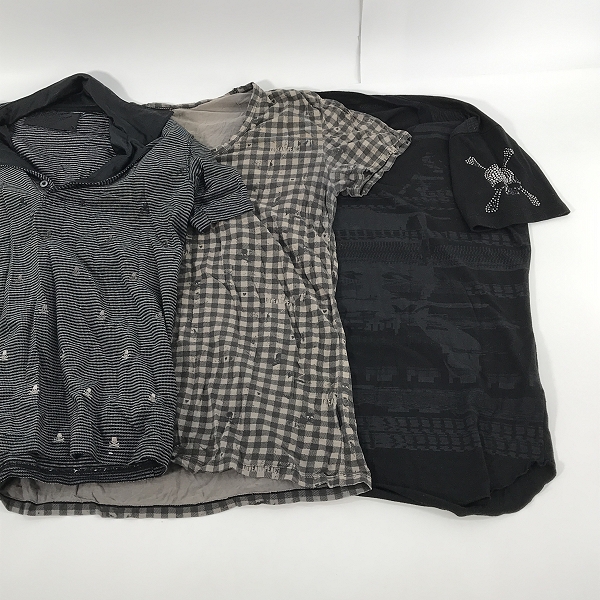 実際に弊社で買取させて頂いた【おまとめ】Roen/ロエン ポロシャツ/半袖/長袖Tシャツの画像 1枚目