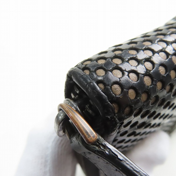 実際に弊社で買取させて頂いたBOTTEGA VENETA/ボッテガヴェネタ イントレチャート レザー 長財布の画像 7枚目