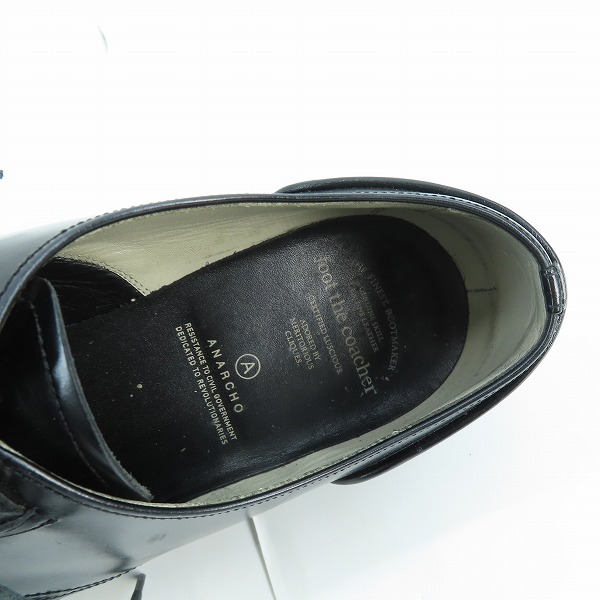 実際に弊社で買取させて頂いたfoot the coacher/フットザコーチャー D-RING SHOES BRAIDED シューズ FTC1834005/8の画像 4枚目