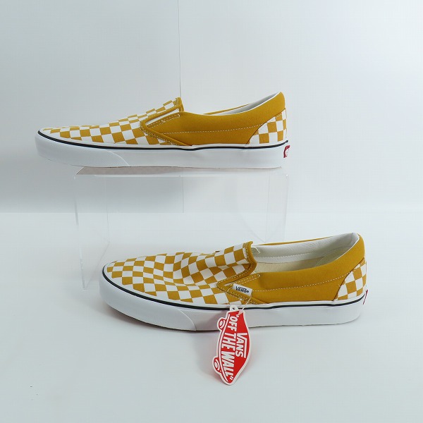 実際に弊社で買取させて頂いた【未使用】VANS/バンズ CLASSIC SLIP-ON /クラシックスリッポン vn0a5jmhf3x/30の画像 3枚目