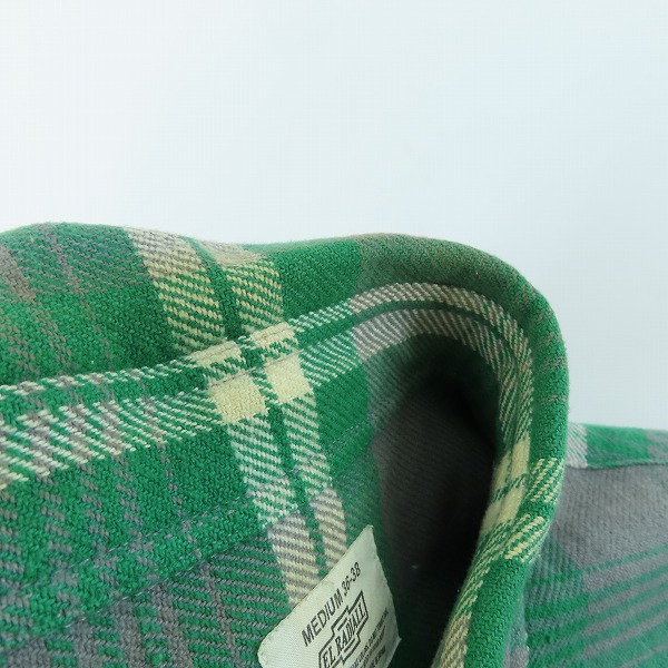 実際に弊社で買取させて頂いたRADIALL/ラディアル CONVOY&FUNK パッチ 長袖 チェックシャツ/Mの画像 5枚目