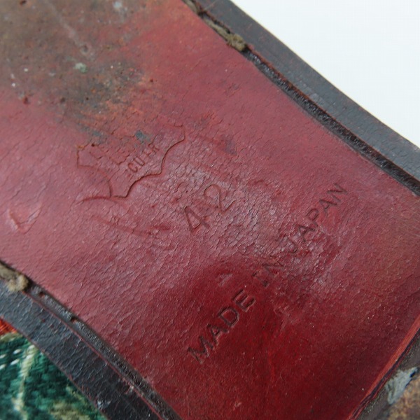 実際に弊社で買取させて頂いたNO ID./ノーアイディー 花柄フラワーシューズ/42の画像 5枚目