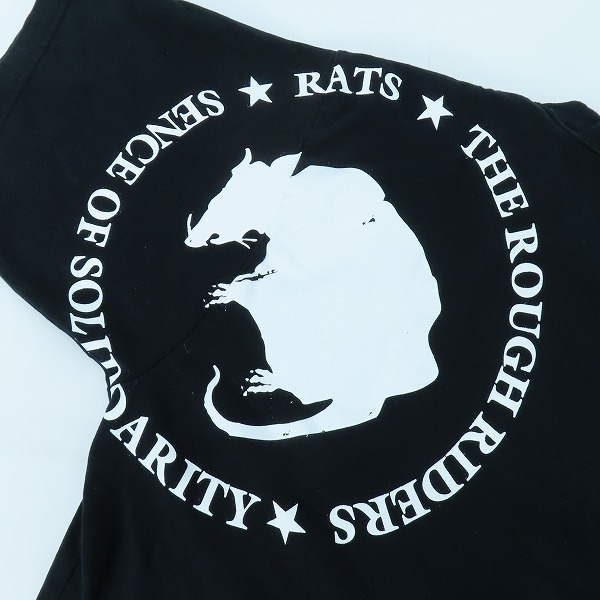実際に弊社で買取させて頂いたRATS/ラッツ スクリプトロゴ Tシャツ ブラック 22’RT-0502 Sの画像 6枚目