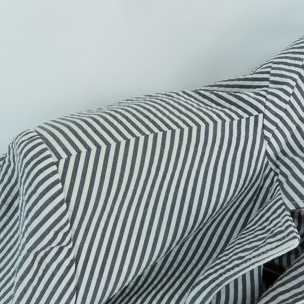 実際に弊社で買取させて頂いたBROOKS BROTHERS Red Fleece/ブルックスブラザーズレッドフリース ストライプ テーラードジャケット /38の画像 7枚目