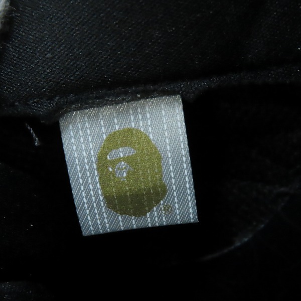 実際に弊社で買取させて頂いた【未使用】 adidas×A BATHING APE/アディダス×アベイシングエイプ LINE CAMO BLACK IE1131/26の画像 7枚目