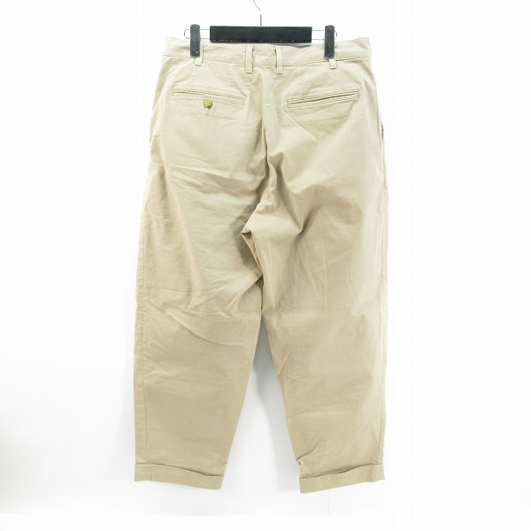 実際に弊社で買取させて頂いたBEAMS＋/ビームスプラス テーパードチノパンツ 11-23-0216-874 Mの画像 1枚目