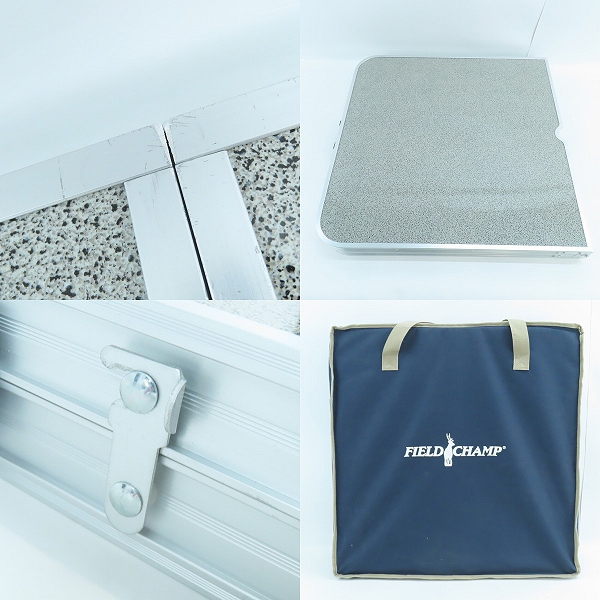 実際に弊社で買取させて頂いたFIELD CHAMP/フィールドチャンプ アルミテーブル＆チェアセット 72399の画像 9枚目