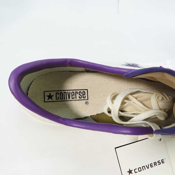 実際に弊社で買取させて頂いた【未使用】CONVERSE/コンバース ONE STAR OX ワンスター レザー 日本製 8.5 の画像 4枚目