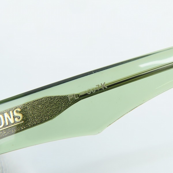 実際に弊社で買取させて頂いたNATIVE SONS/ネイティブサンズ Clyde 眼鏡/メガネフレーム PL-007Kの画像 7枚目