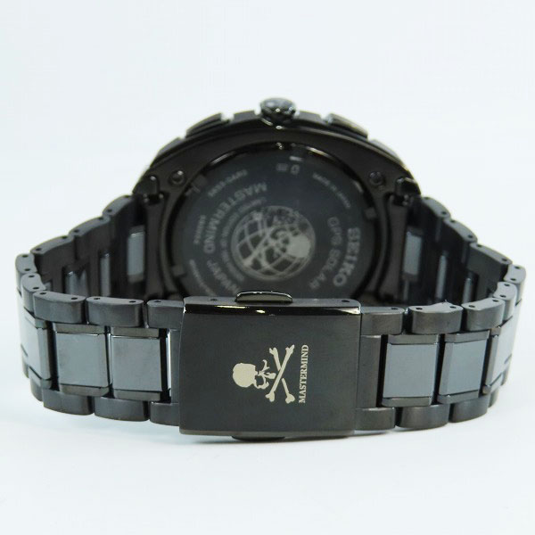 実際に弊社で買取させて頂いたSEIKO×MASTERMIND/セイコー×マスターマインド ASTRON Revolution Line 数量限定150本 腕時計 5X53-0AR0/SBXC041の画像 3枚目